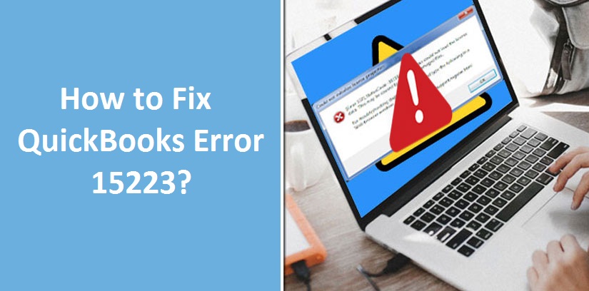 quickbooks error 15223 update