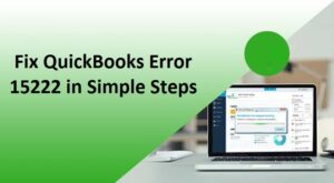 quickbooks update error 15222