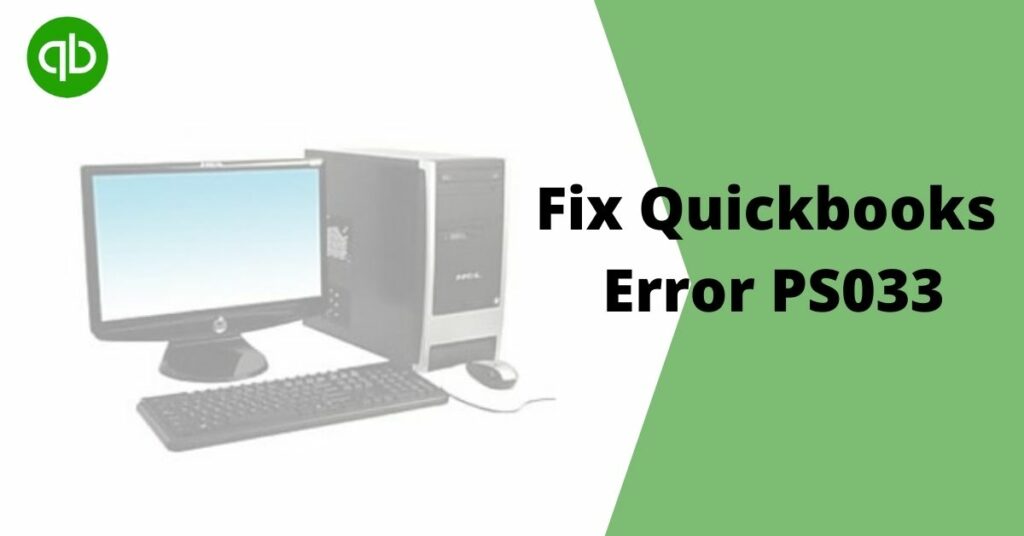 quickbooks payroll update error ps033