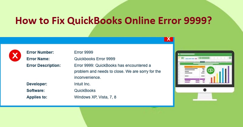 QuickBooks Online Error 9999