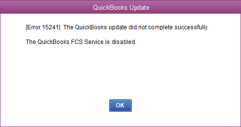 quickbooks payroll update error 15241