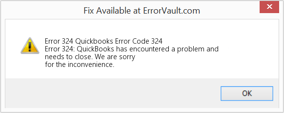 quickbooks online error code 324