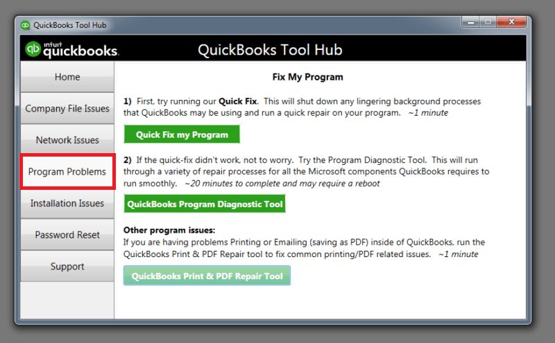 quickbooks tool hub runtime error 0 in QuickBooks