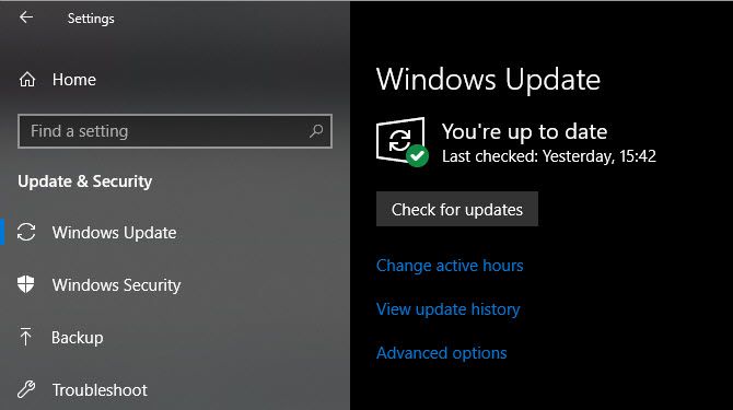 Updating Windows Manually