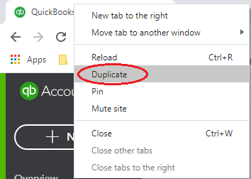 QuickBooks bank feeds not working : incognito window
