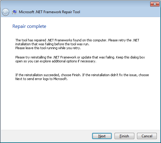 QuickBooks error 1603 windows 10 : .NET Framework
