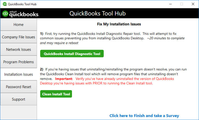 QB Clean Install tool