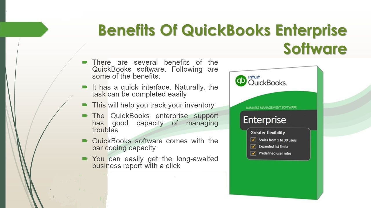 Benefits of QuickBooks Enterprise Solutions