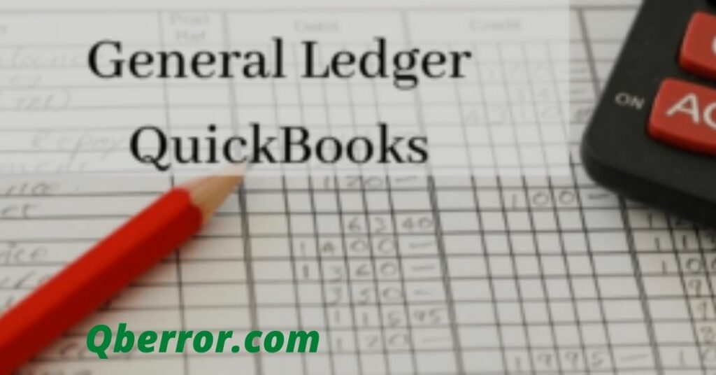 QuickBooks General Ledger