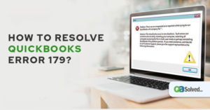 resolve quickbooks error 179