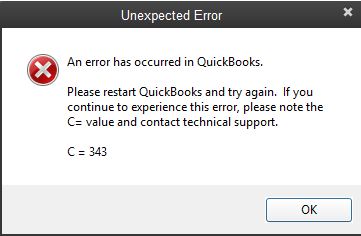 Query Processing Error QuickBooks 