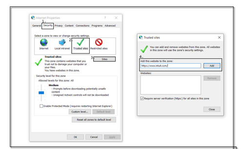 Verify your QuickBooks Settings and Internet Connection 